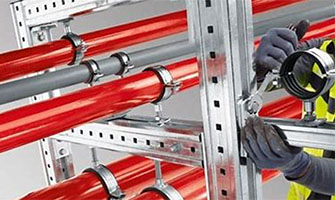 Fire Sprinkler System Piping Support